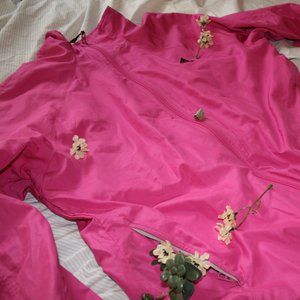 Hot Pink Adidas Windbreaker XL